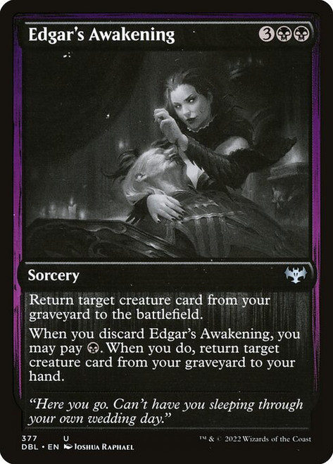 Edgar's Awakening (DBL) (Foil) (#377)