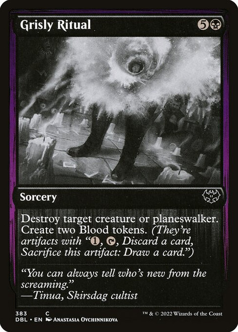 Grisly Ritual (DBL) (Foil) (#383)