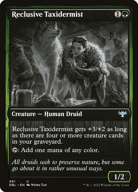 Reclusive Taxidermist (DBL) (Foil) (#481)