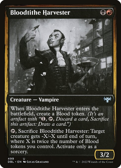 Bloodtithe Harvester (DBL) (Foil) (#499)