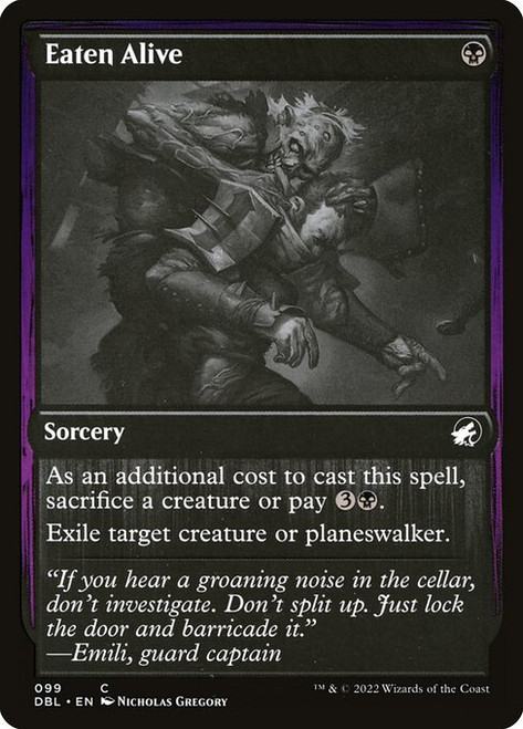 Eaten Alive (DBL) (Foil) (#99)