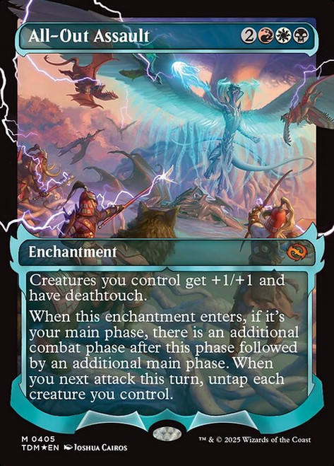 All-Out Assault (TDM) (Foil) (Full Art) (#405)