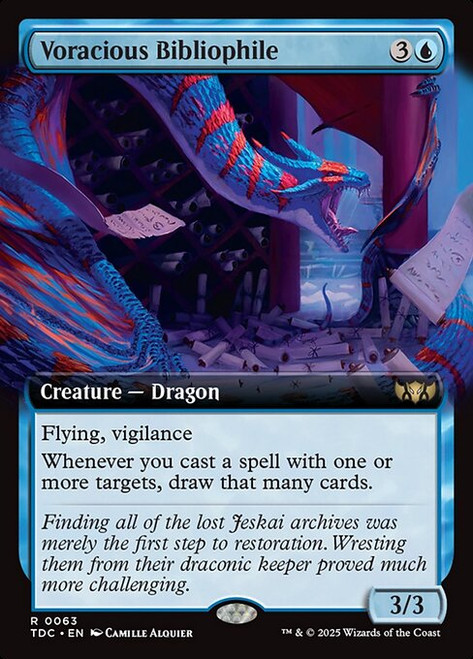 Voracious Bibliophile (TDC) (Extended Art) (#63)