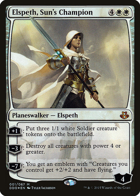 Elspeth, Sun's Champion (DDO) (Foil) (#1)