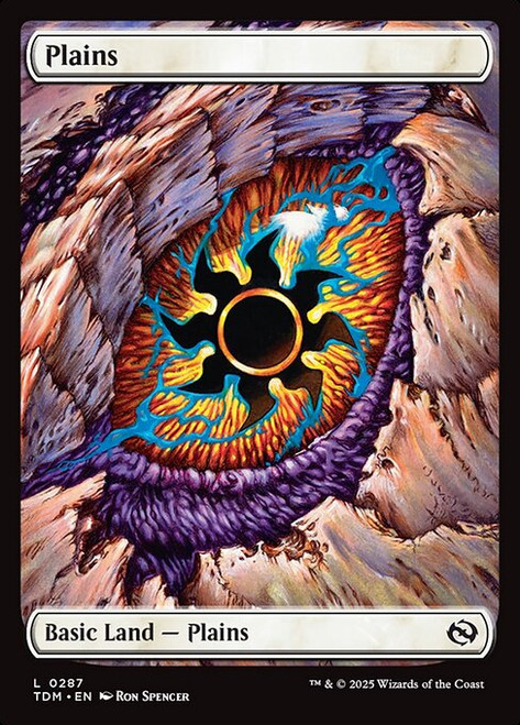 Plains (TDM) (Foil) (Full Art) (#287)