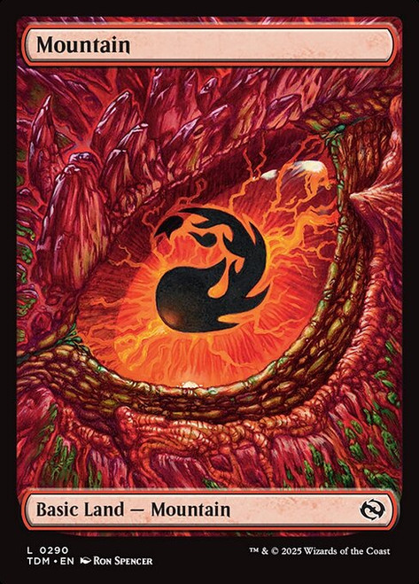 Mountain (TDM) (Foil) (Full Art) (#290)