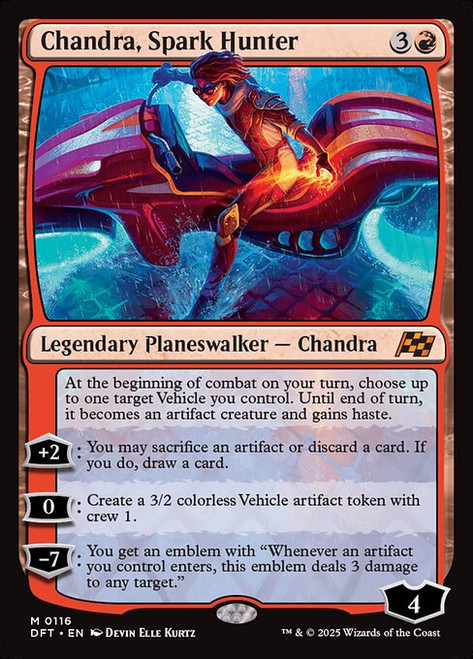 Chandra, Spark Hunter (DFT) (Foil) (#116)