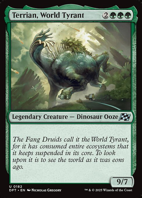 Terrian, World Tyrant (DFT) (Foil) (#182)