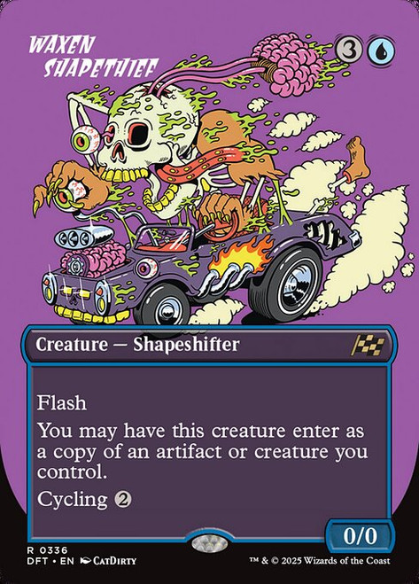 Waxen Shapethief (DFT) (Foil) (Borderless) (#336)