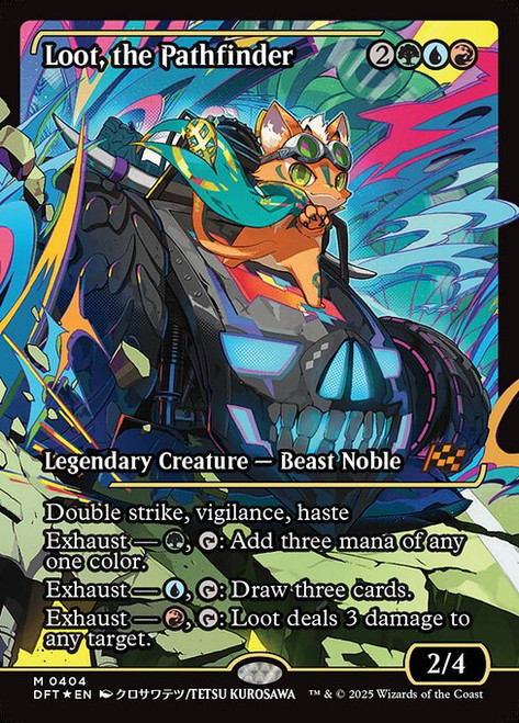 Loot, the Pathfinder (DFT) (Full Art) (#404)
