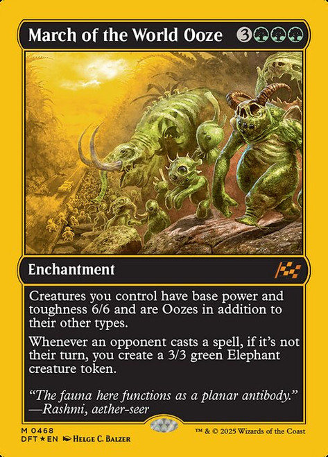March of the World Ooze (DFT) (First Place Foil) (#468)