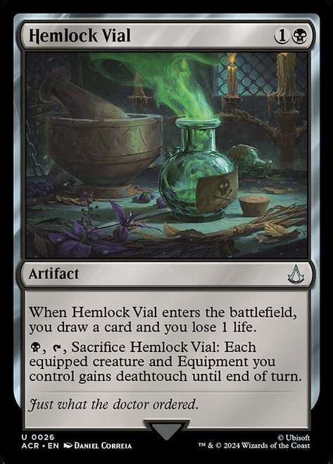 Hemlock Vial (ACR) (#26)