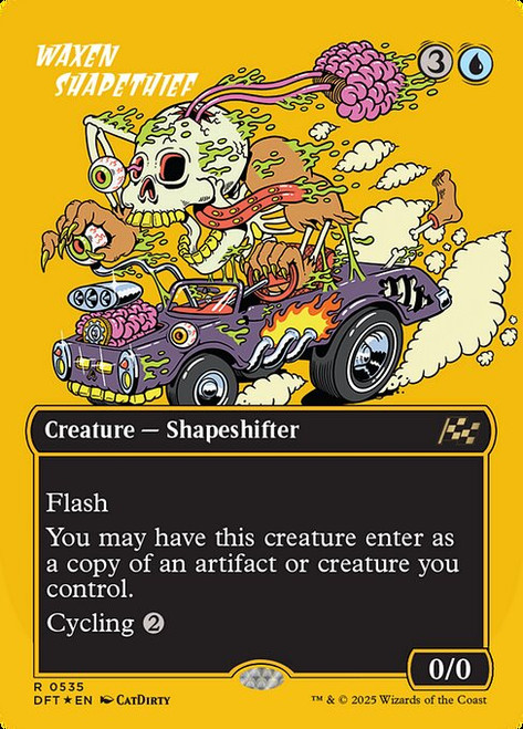 Waxen Shapethief (DFT) (First Place Foil) (Borderless) (#535)