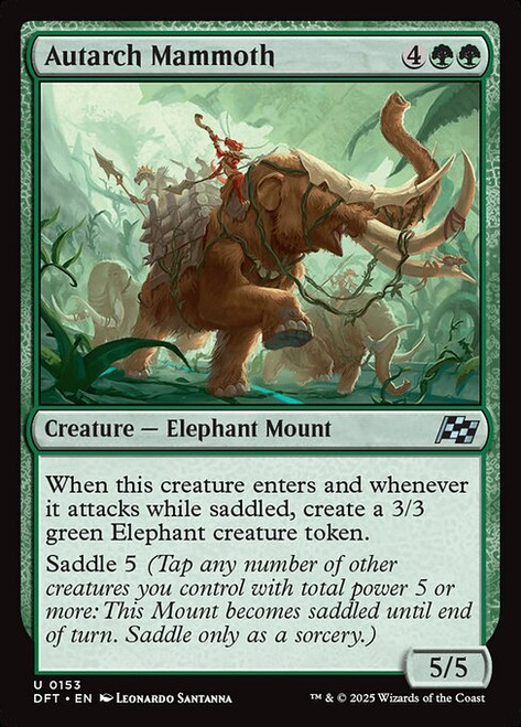Autarch Mammoth (DFT) (Foil) (#153)
