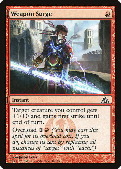 Weapon Surge (DGM) (Foil) (#40)