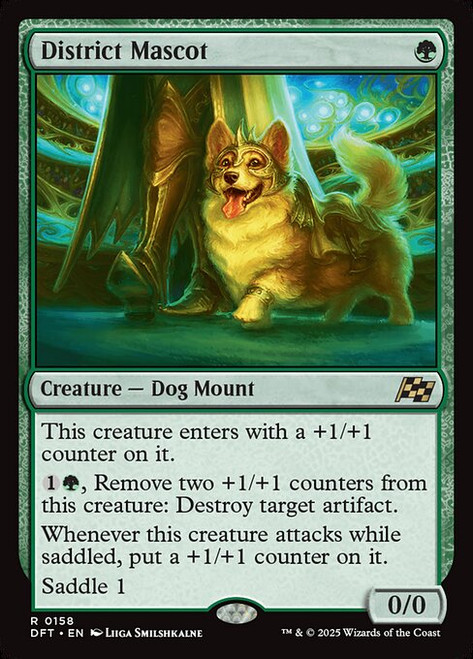 District Mascot (DFT) (Foil) (#158)