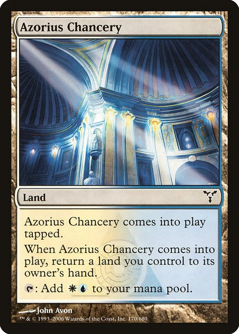 Azorius Chancery (DIS) (Foil) (#170)