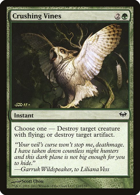 Crushing Vines (DKA) (Foil) (#110)