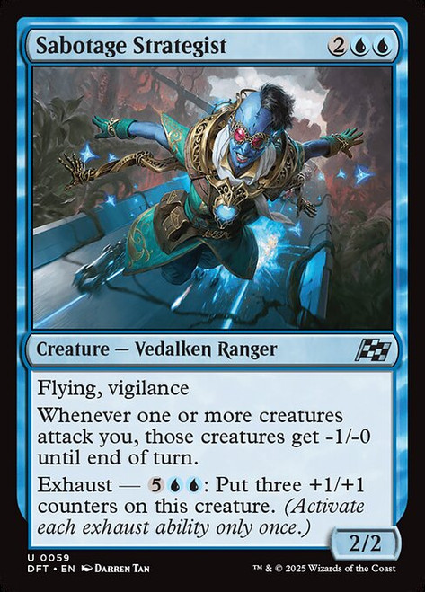 Sabotage Strategist (DFT) (Foil) (#59)