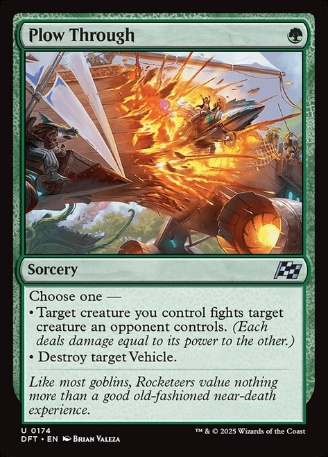 Plow Through (DFT) (Foil) (#174)