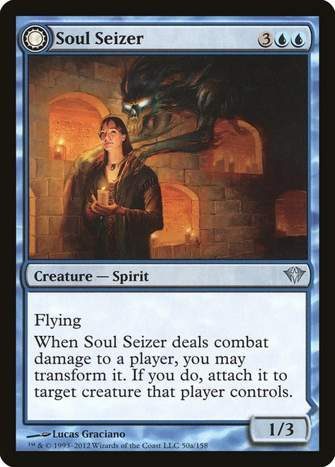 Soul Seizer // Ghastly Haunting (DKA) (Foil) (#50)