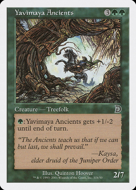 Yavimaya Ancients (DKM) (#31b)