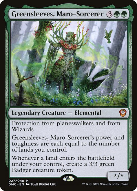 Greensleeves, Maro-Sorcerer (DMC) (Foil) (#27)