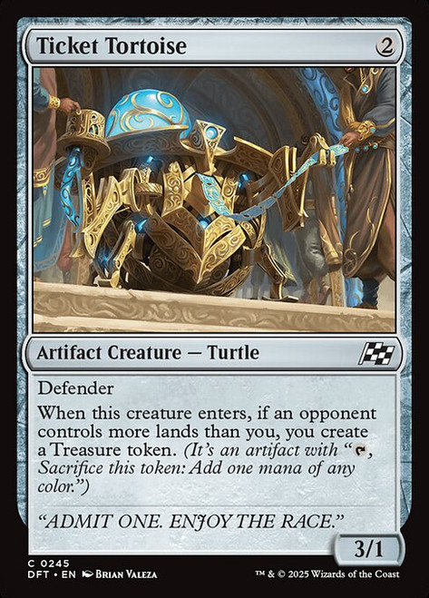 Ticket Tortoise (DFT) (Foil) (#245)