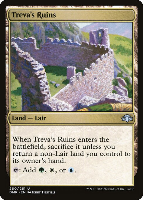 Treva's Ruins (DMR) (Foil) (#260)