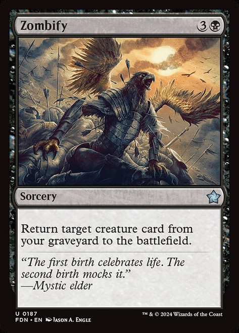 Zombify (FDN) (Foil) (#187)