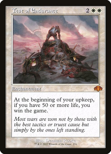 Test of Endurance (DMR) (Foil) (#276)