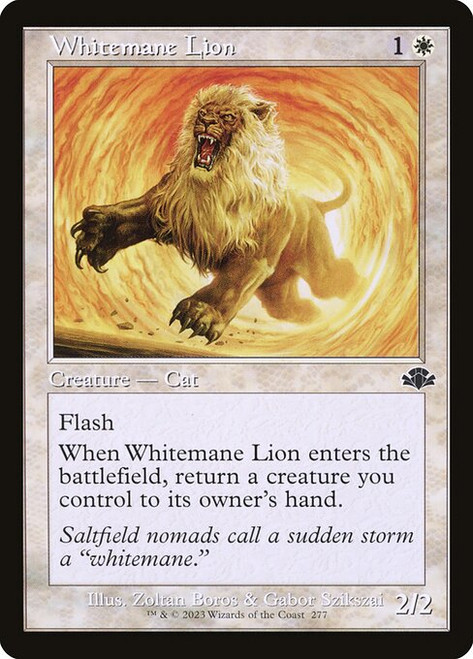 Whitemane Lion (DMR) (Foil) (#277)