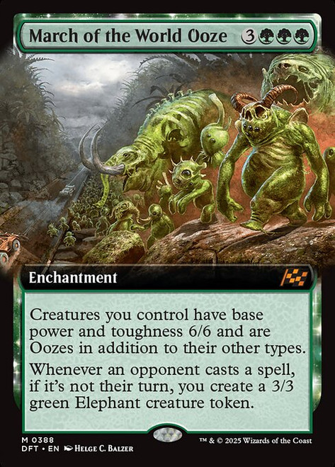 March of the World Ooze (DFT) (Extended Art) (#388)