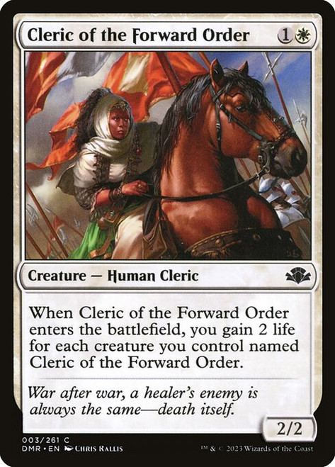 Cleric of the Forward Order (DMR) (#3)