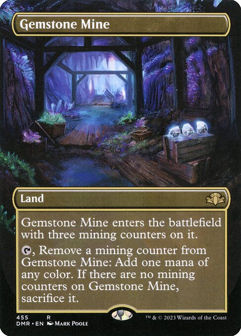Gemstone Mine (DMR) (Foil) (Full Art) (#455)