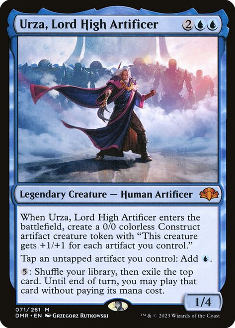 Urza, Lord High Artificer (DMR) (#71)