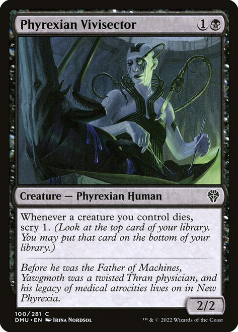 Phyrexian Vivisector (DMU) (Foil) (#100)