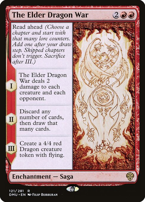 The Elder Dragon War (DMU) (Foil) (#121)
