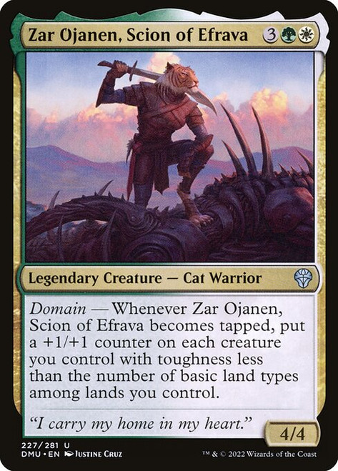 Zar Ojanen, Scion of Efrava (DMU) (Foil) (#227)
