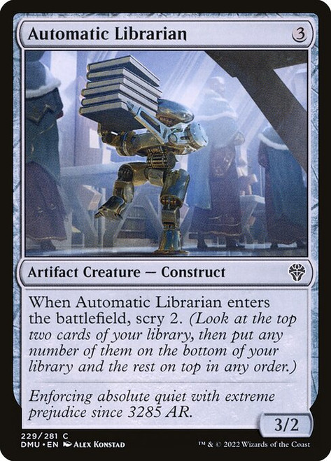 Automatic Librarian (DMU) (Foil) (#229)