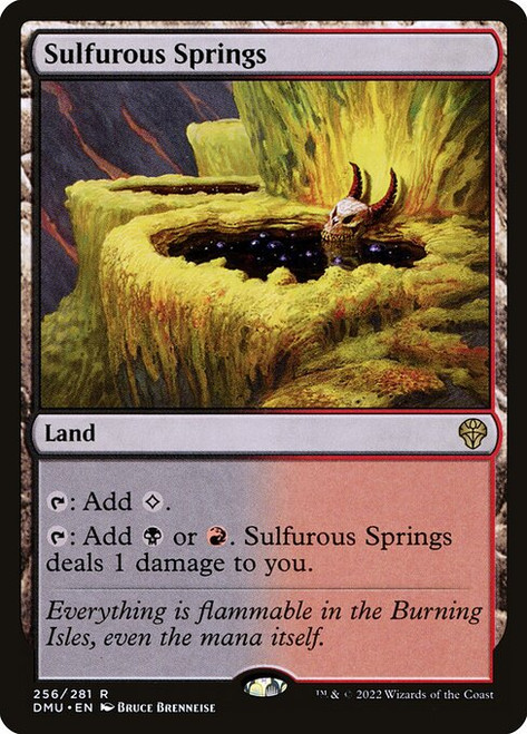 Sulfurous Springs (DMU) (Foil) (#256)