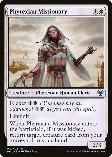 Phyrexian Missionary (DMU) (#27)