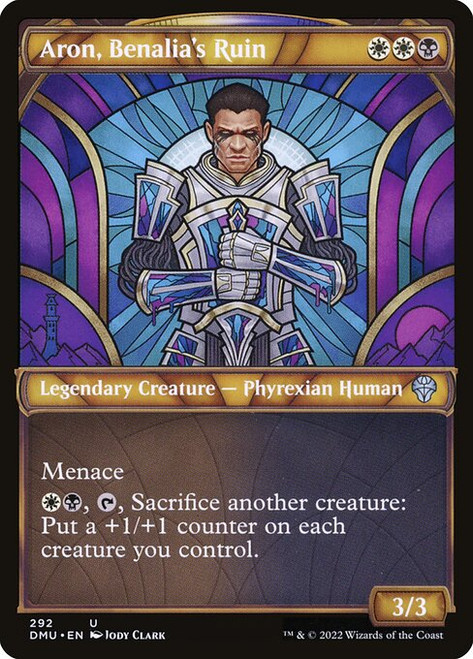 Aron, Benalia's Ruin (DMU) (Foil) (Showcase) (#292)