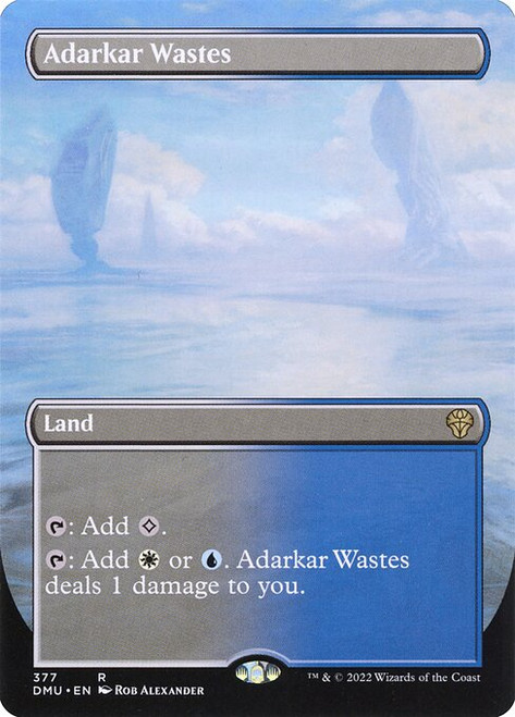 Adarkar Wastes (DMU) (Foil) (Full Art) (#377)