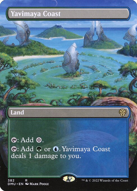 Yavimaya Coast (DMU) (Foil) (Full Art) (#382)