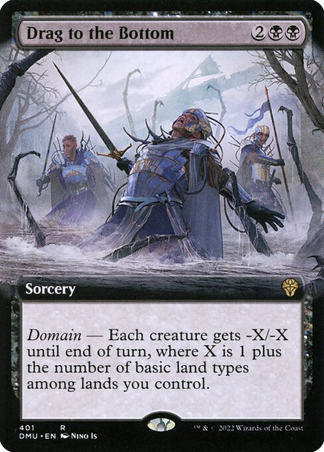 Drag to the Bottom (DMU) (Foil) (Extended Art) (#401)