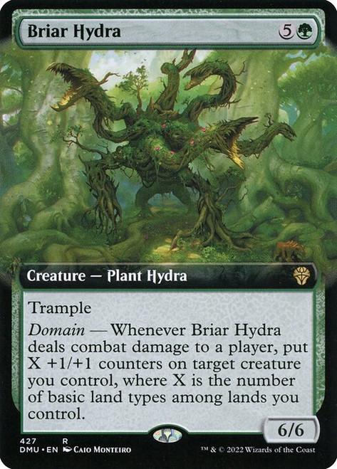 Briar Hydra (DMU) (Foil) (Extended Art) (#427)