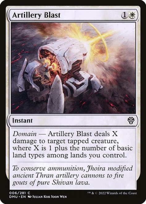 Artillery Blast (DMU) (Foil) (#6)