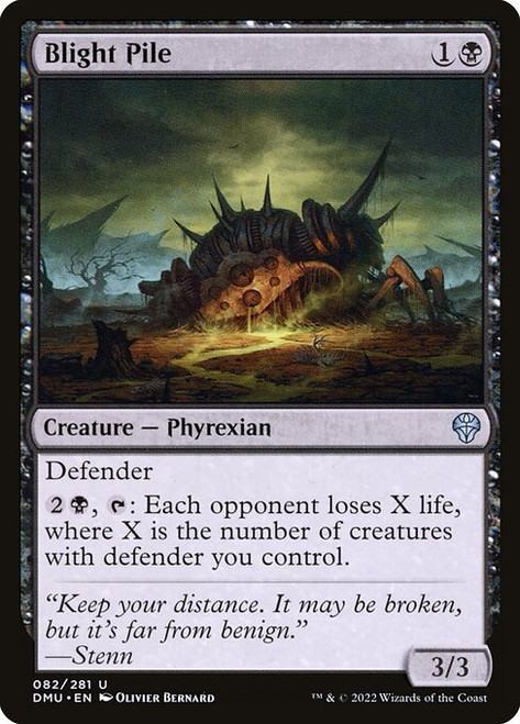 Blight Pile (DMU) (Foil) (#82)