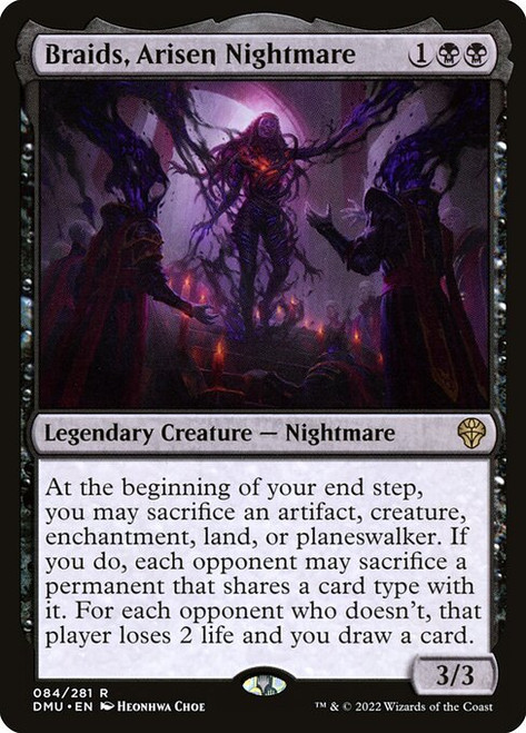 Braids, Arisen Nightmare (DMU) (Foil) (#84)